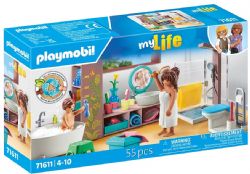 PLAYMOBIL MY LIFE - SALLE DE BAIN AVEC DOUCHE ET BAIGNOIRE #71611 (0625)